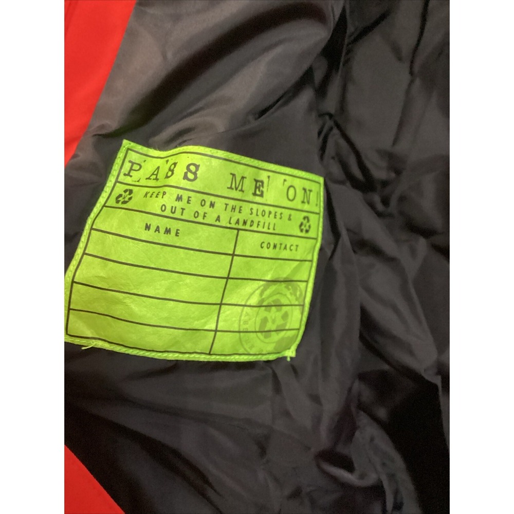Spyder Boys Youth Ward Jacket Volcano Red Black Grey XL NWT 225009 Winter Coat - Picture 7 of 9